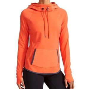 Athleta Orange Sentry Hoodie